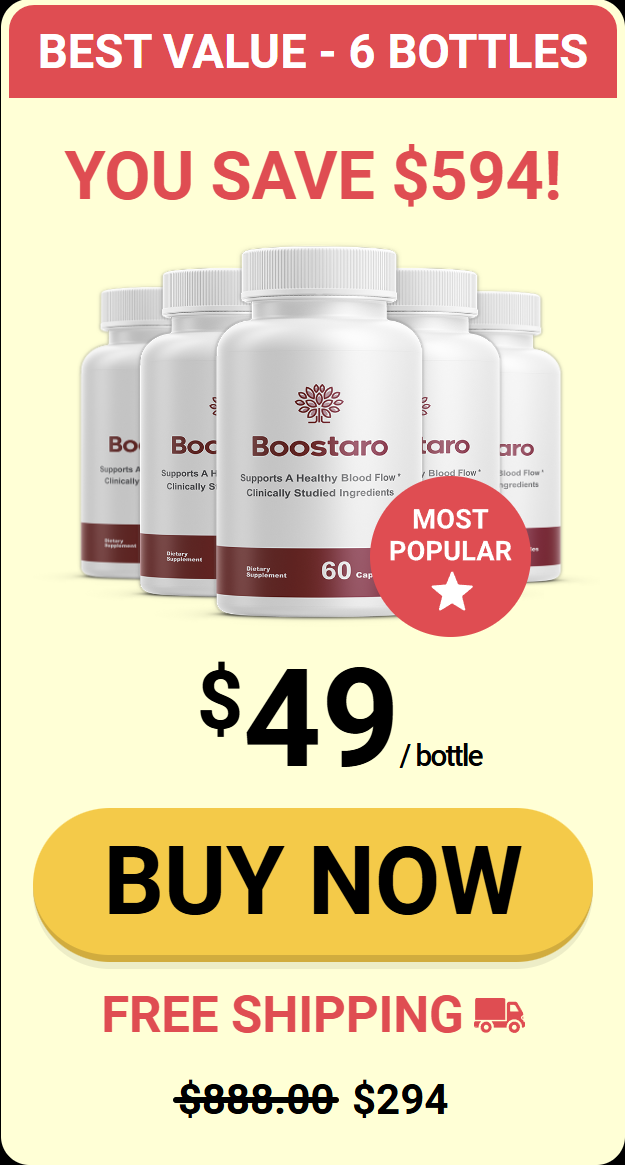 Boostaro pricing